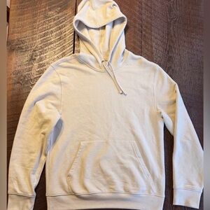 Tek Gear Ultrasoft Fleece Pullover Hoodie Men’s S Off White Athletic Sweatshirt